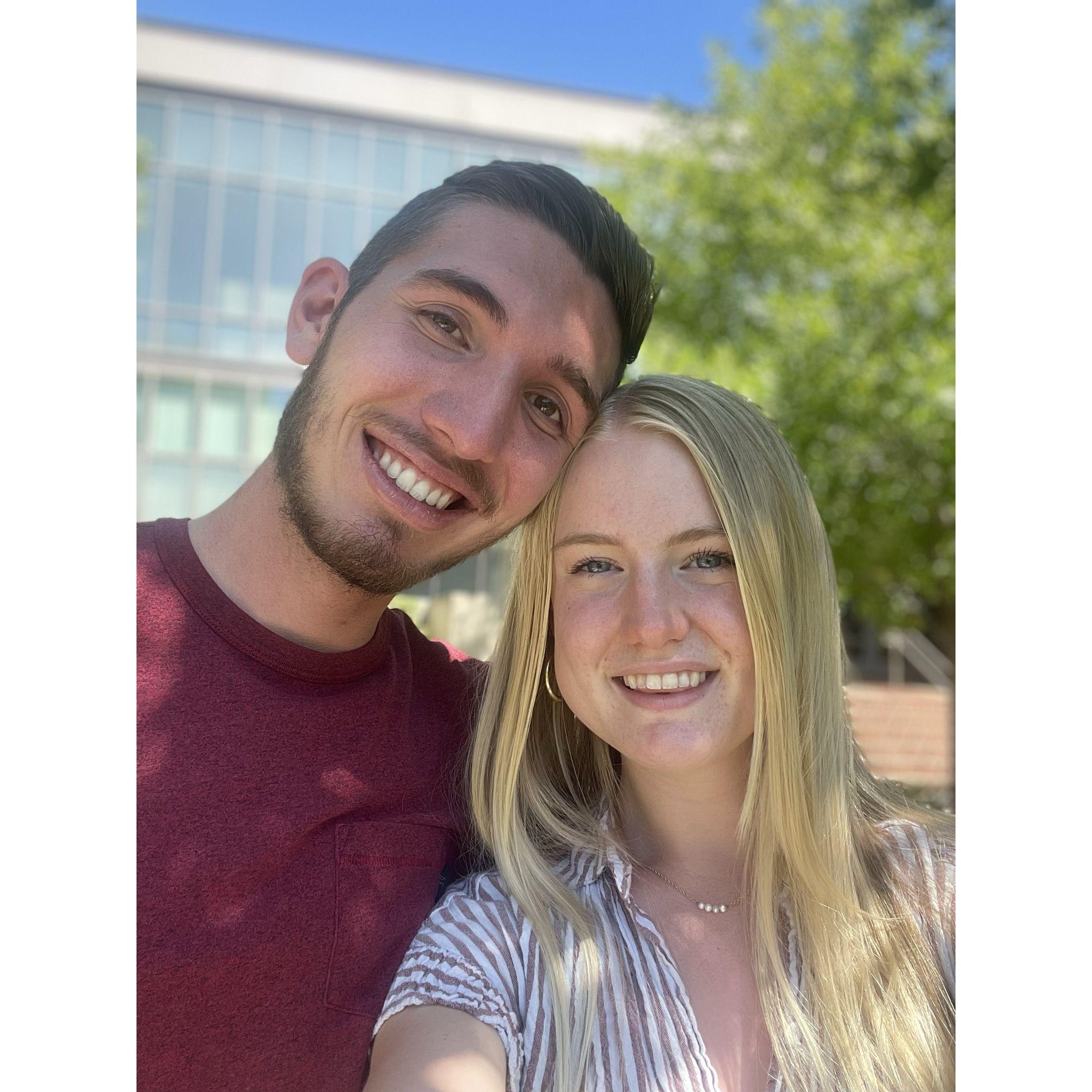 Taken right after we said "I love you" for the first time.