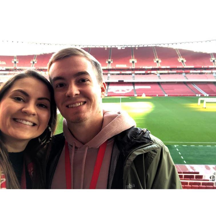 Visiting Arsenal's stadium in London, England! - December 2019