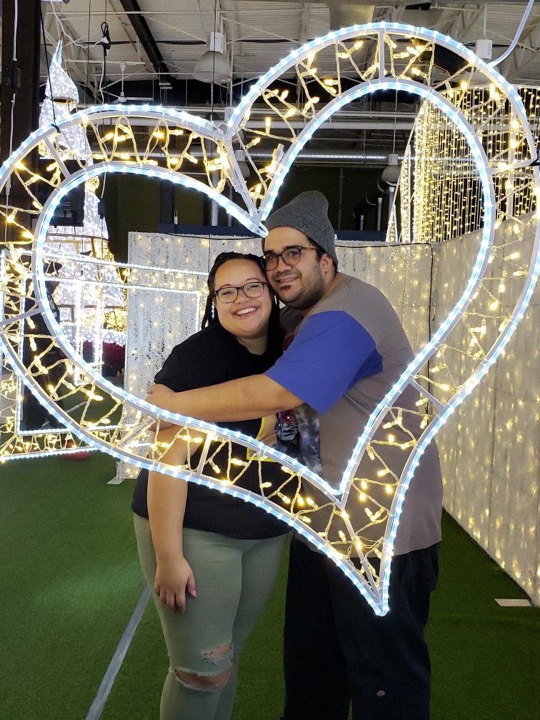 Ohhh fun times during our first Christmas together!