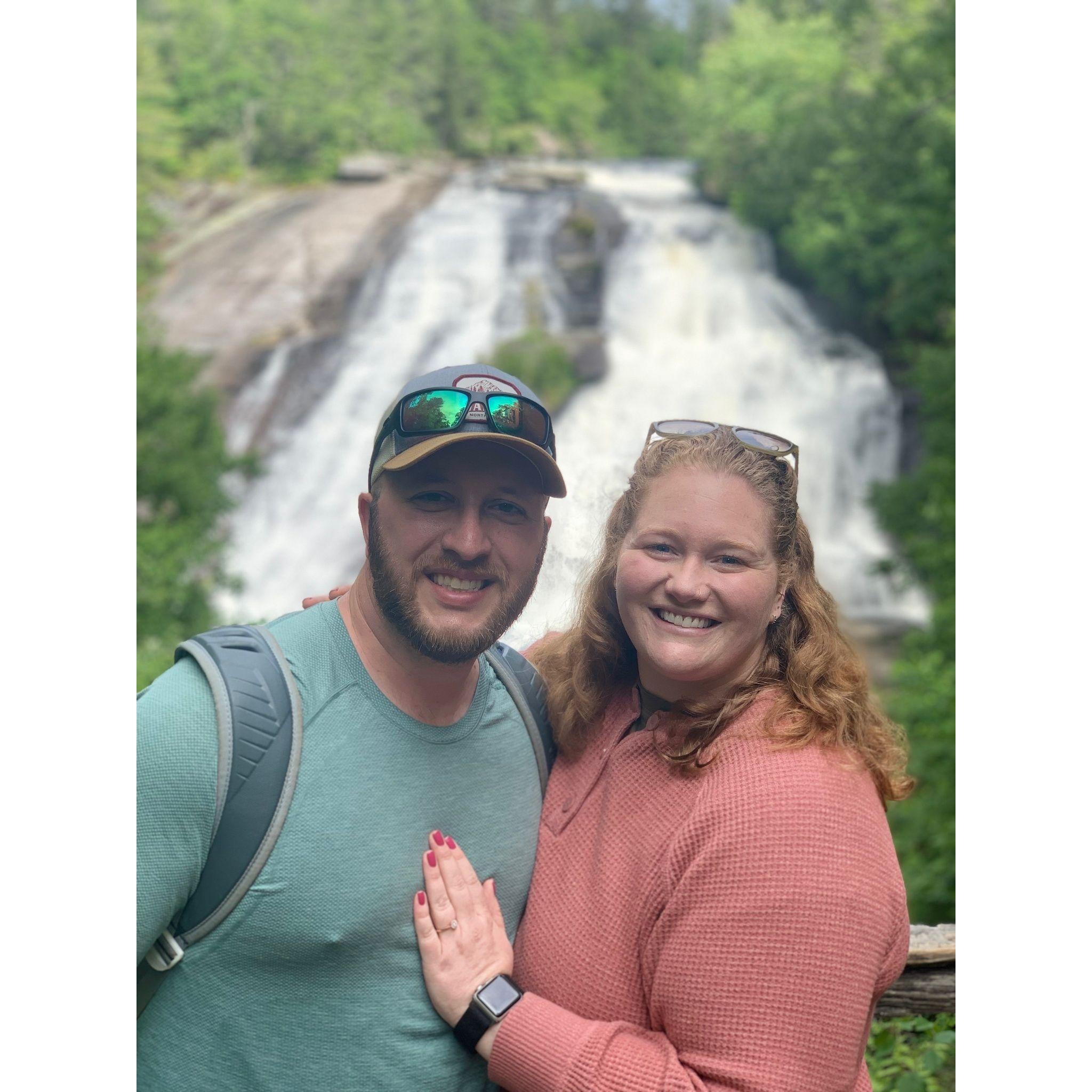 Our first camping trip as an engaged couple! Dupont State Park, NC (May 2023)