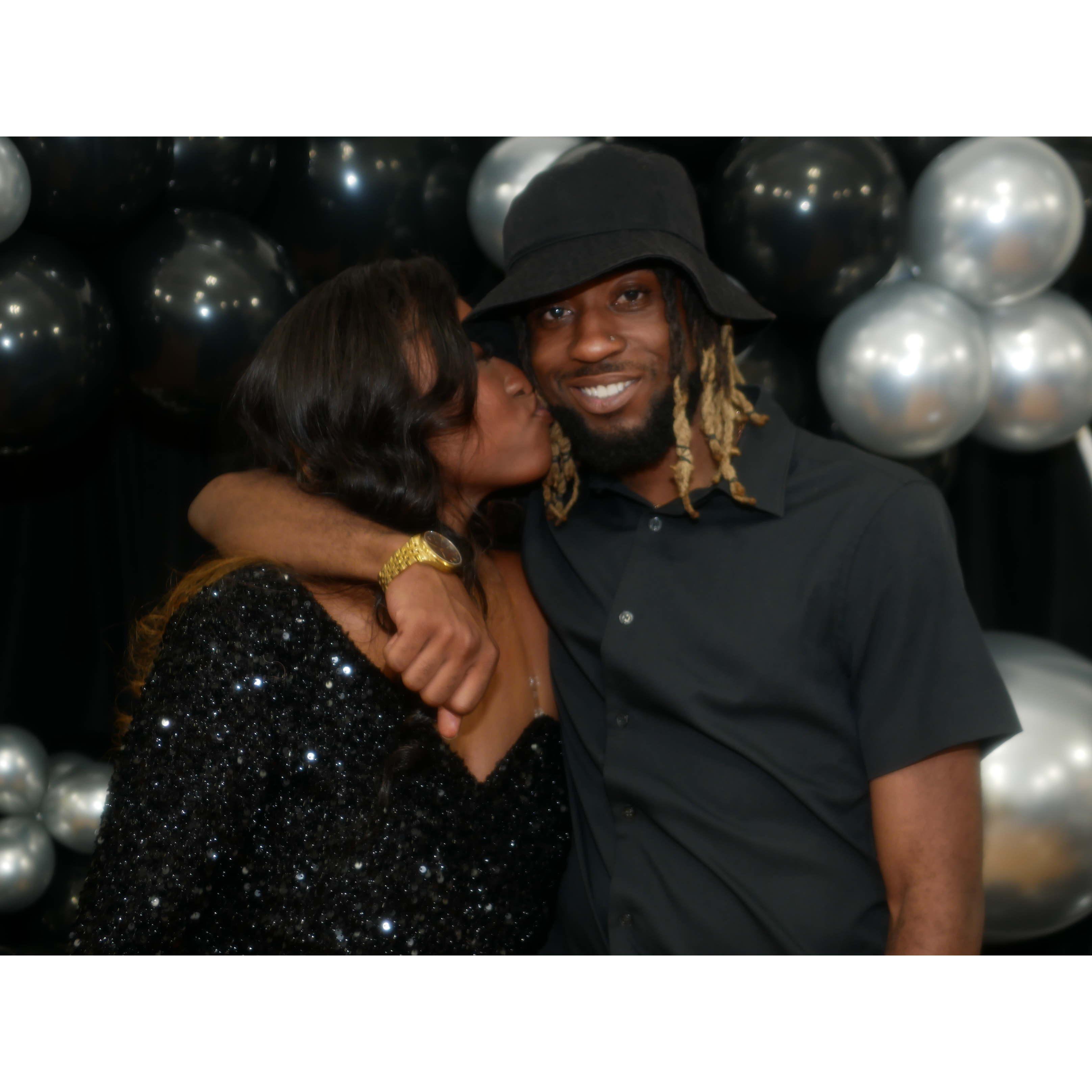 Our Engagement Party 07/03/2022: Sibling love!