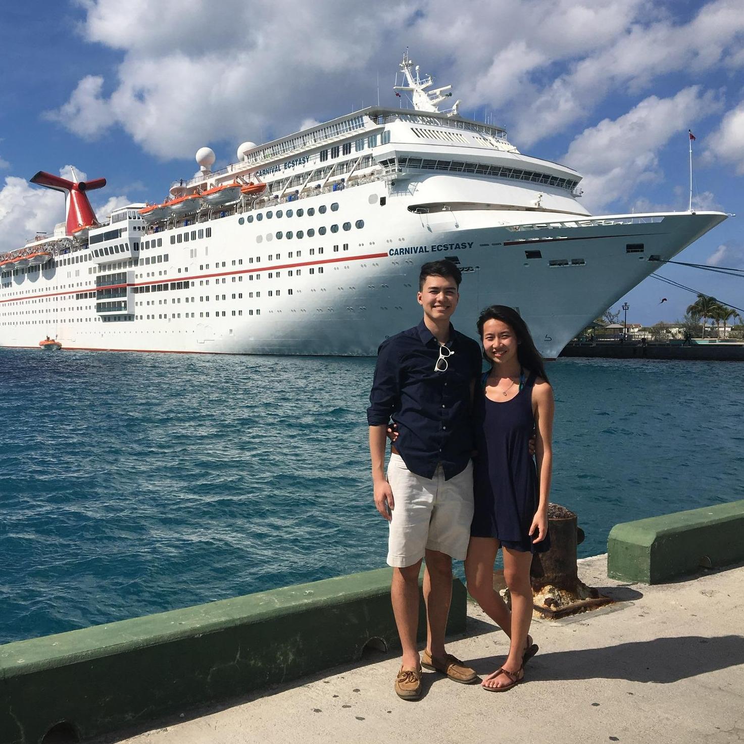 Our first trip "abroad"
-Bahamas