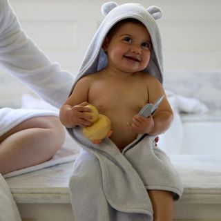 Organic Hooded Baby Towel with Ear