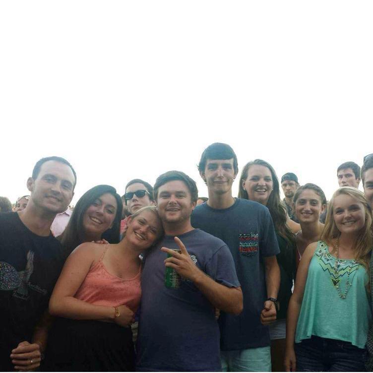 Our first concert together!  DMB in Virginia Beach.