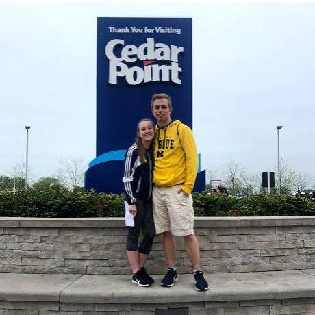We love to hangout at Cedar Point!