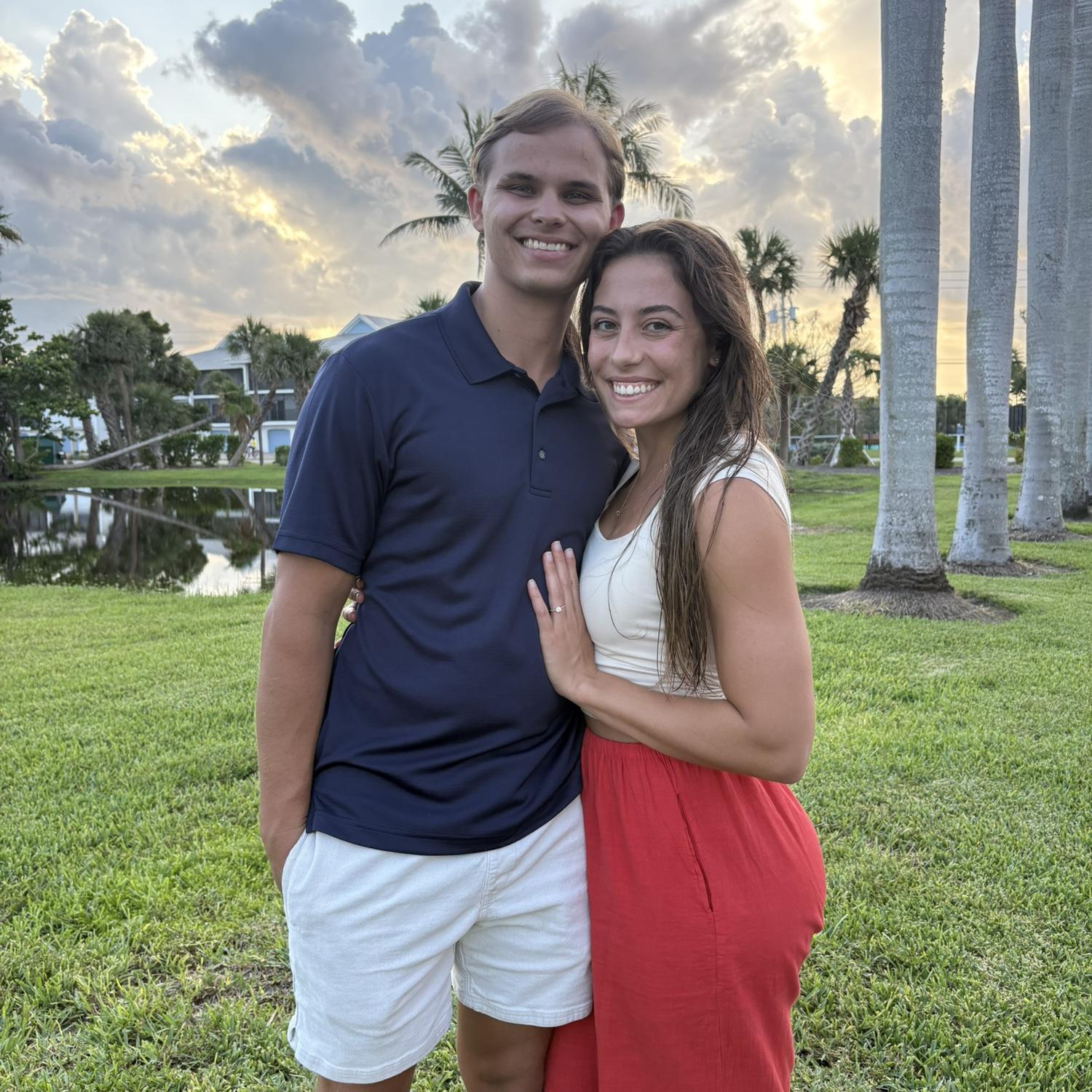 Sanibel sunsets!” 🩷🧡