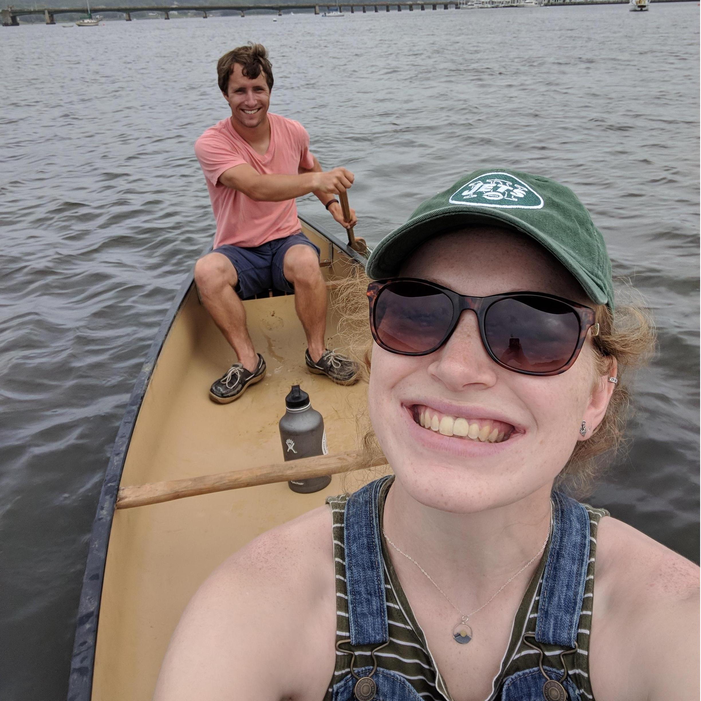 A birthday canoe trip!