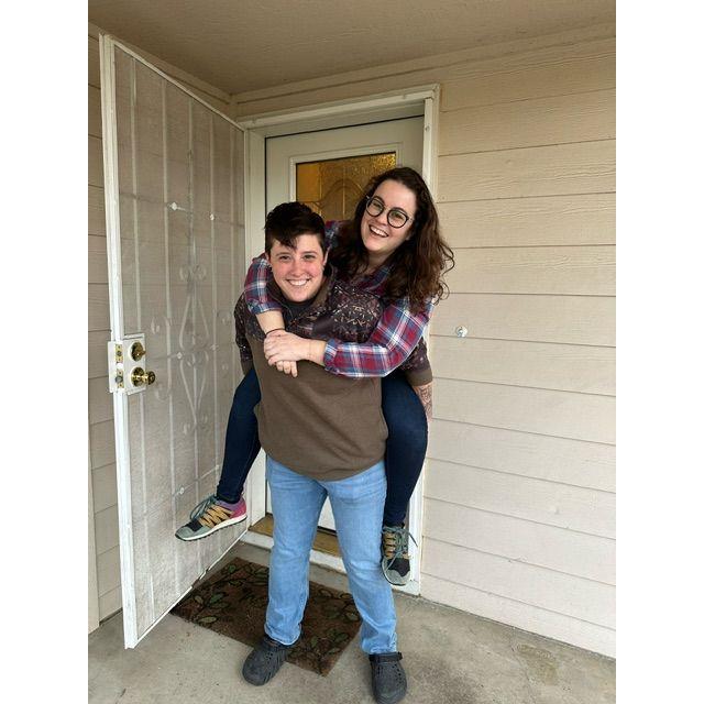 Got the keys to our first home together, 2024