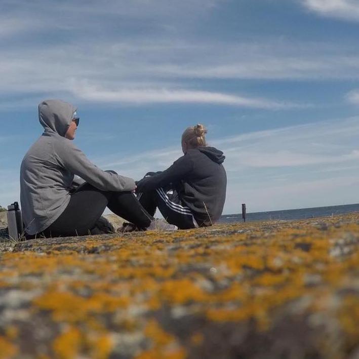 Our secluded beach in Uto, Sweden
