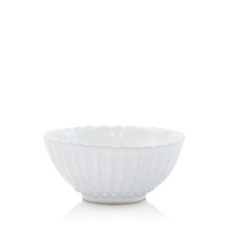 VIETRI Incanto Stone White Stripe Small Bowl