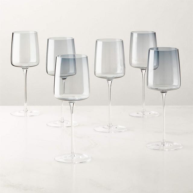 Juliet Midnight Blue White Wine Glass Set of 6