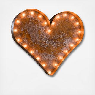 Heart Marquee Light