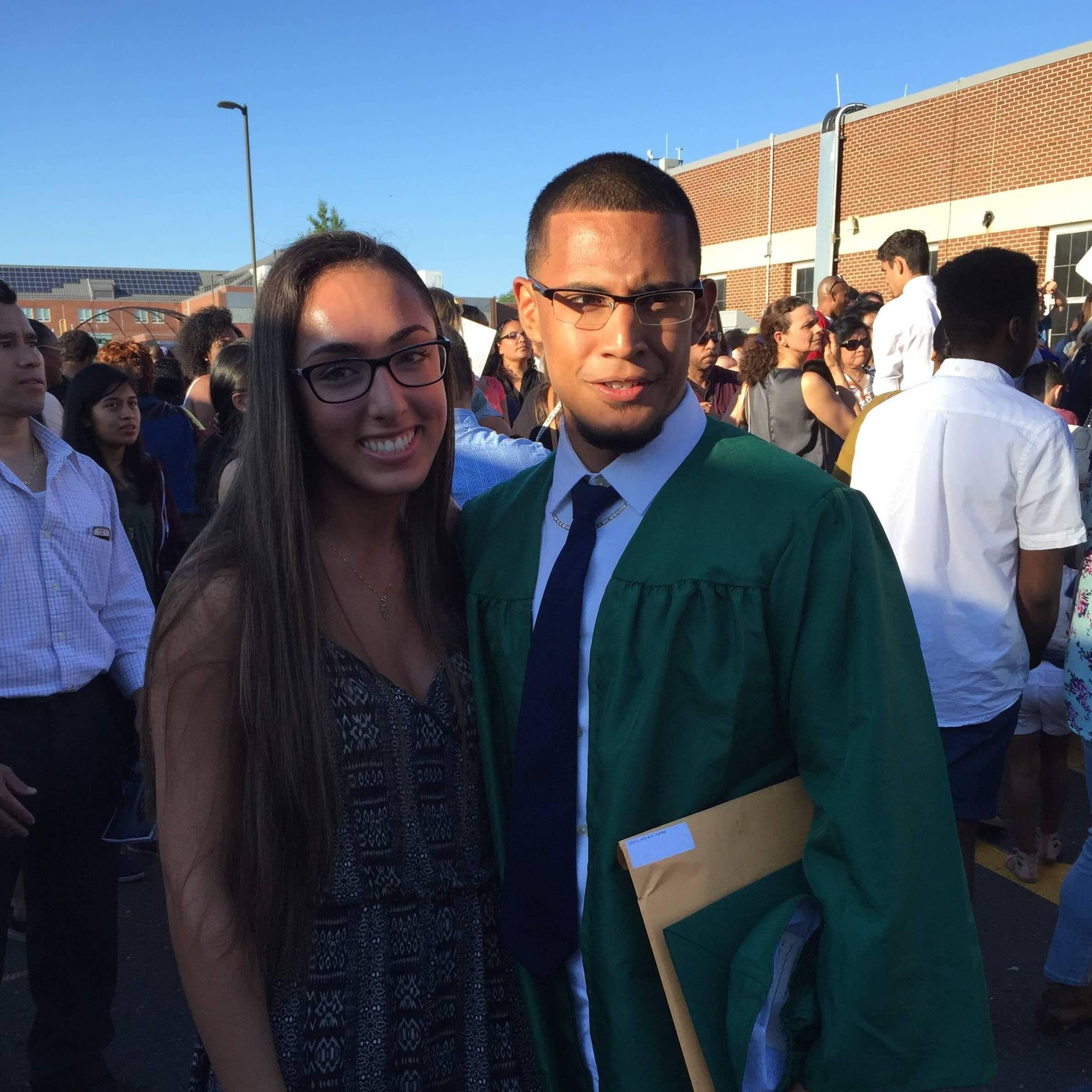 June 2016: Josh's high school graduation