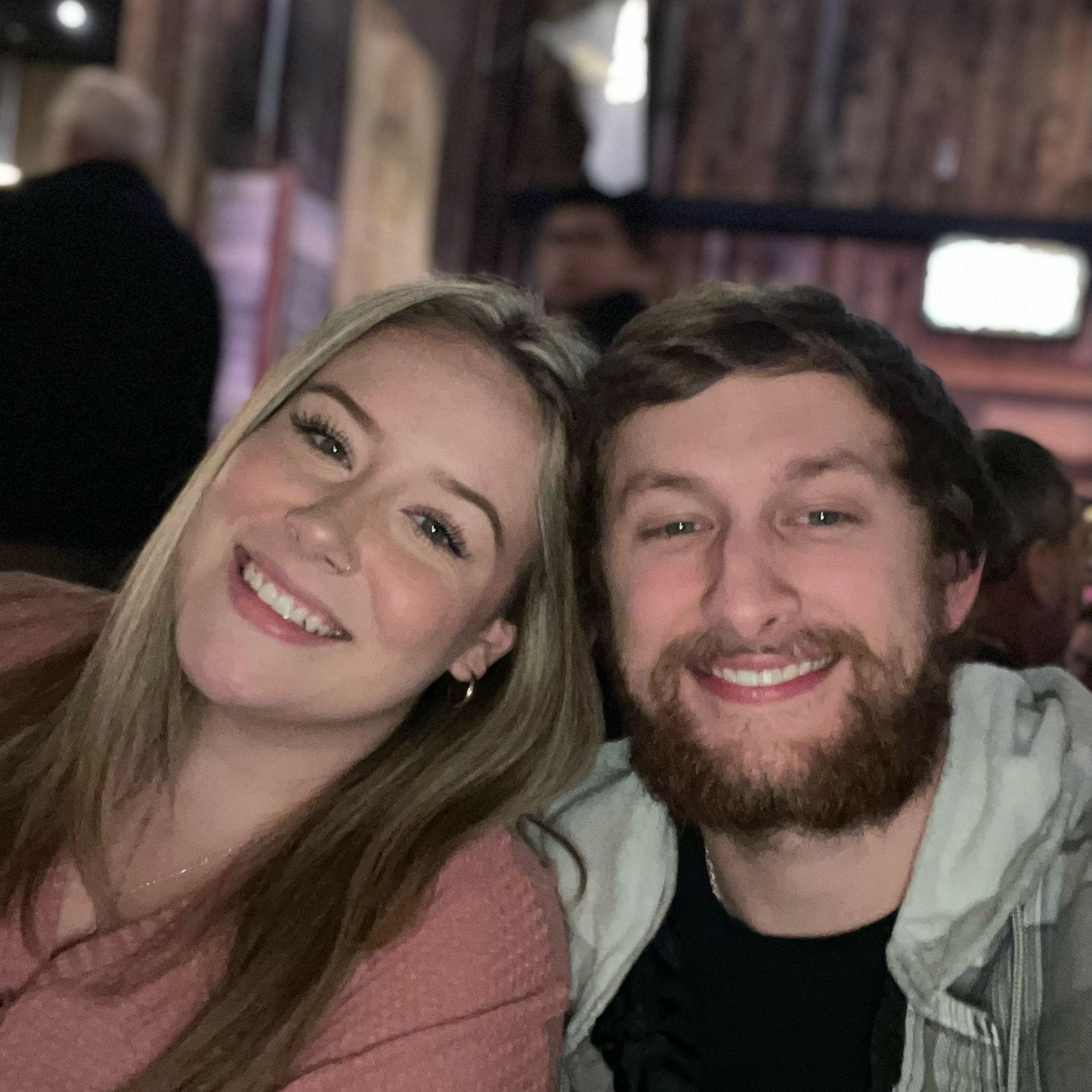 At a dinner show for my birthday!