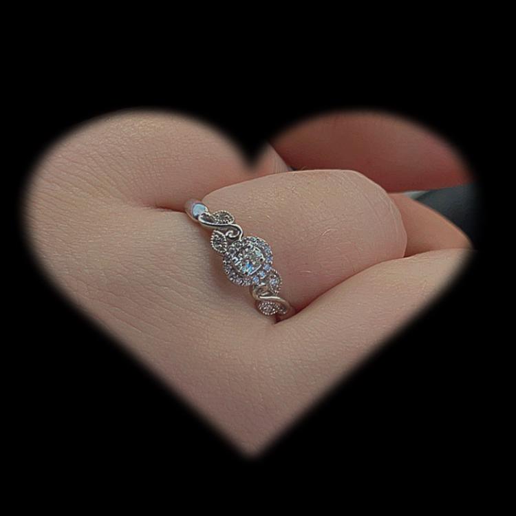The engagement ring