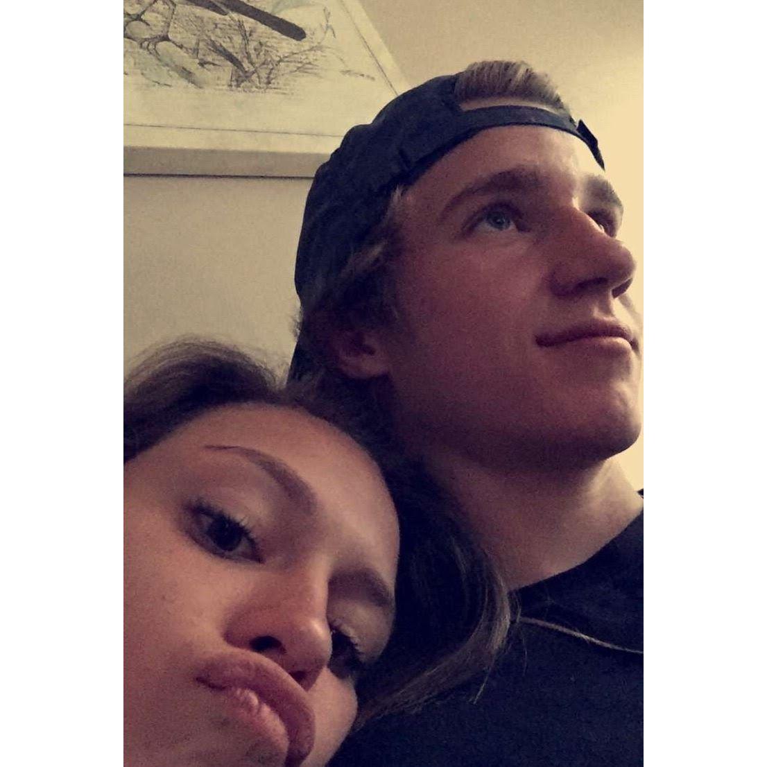 Our very first photo together in 2016