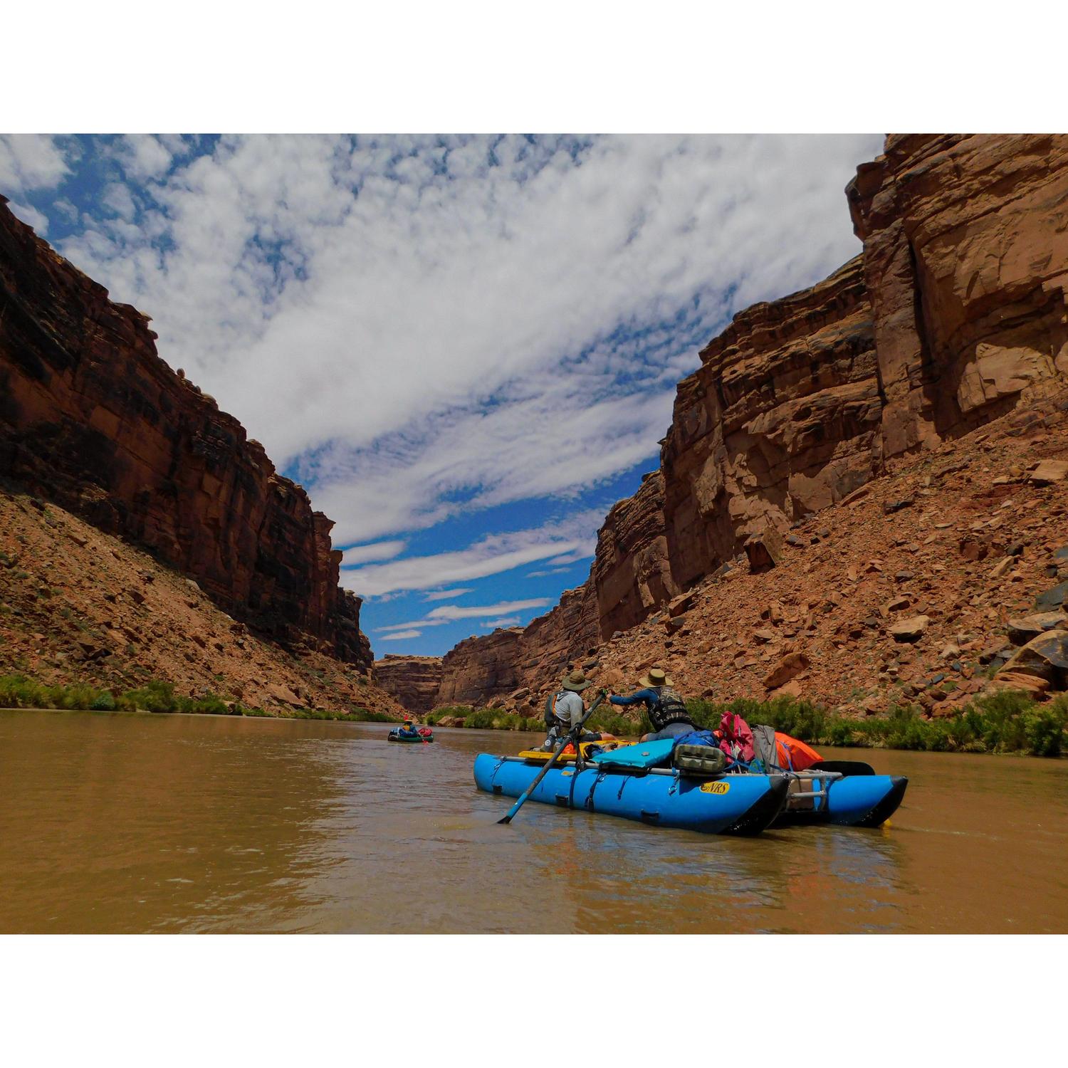 River of love (a.k.a. Zoë rowing Nels all ~80 miles down the San Juan River)