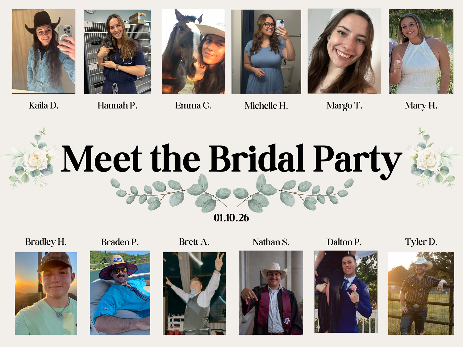 The Wedding Website of Sarina Mims and Brayden Hight