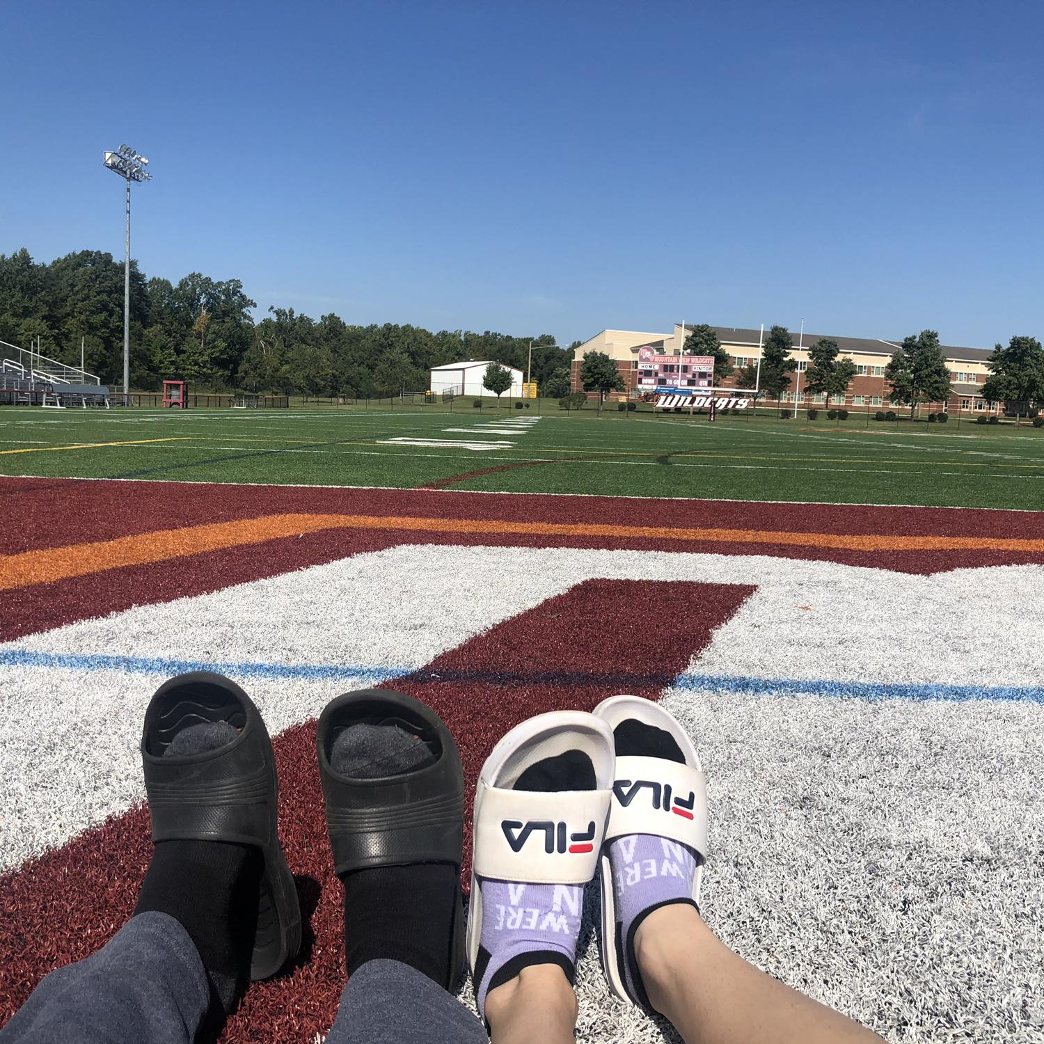 Visiting Michael’s happy place 🏈