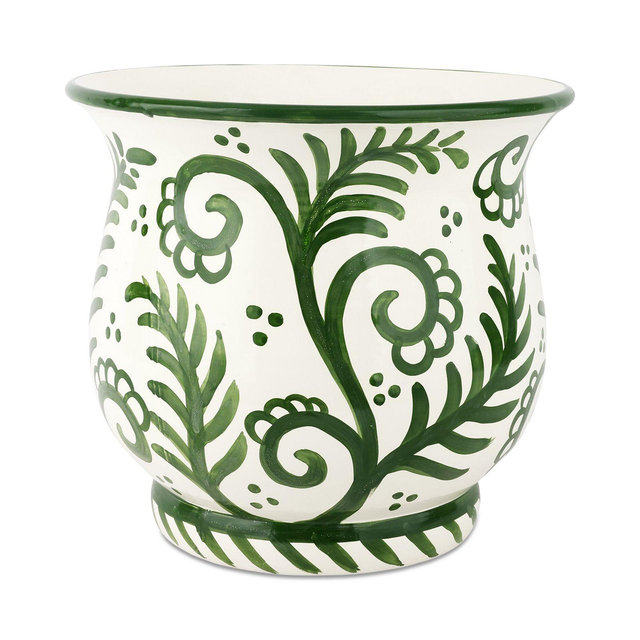 VIETRI Verde Garden Round Planter