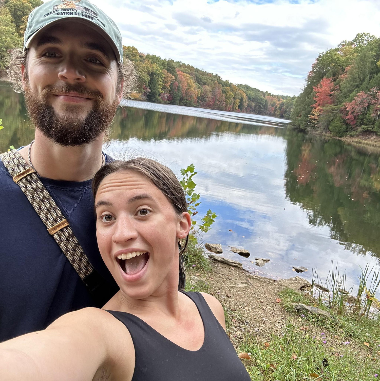 First vacation to Hocking Hills.