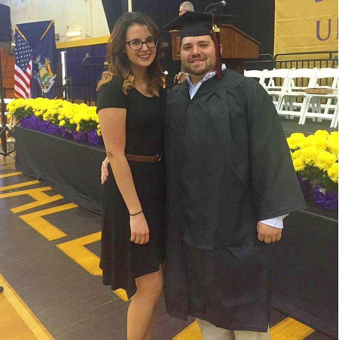 May 14, 2016; Frank's college graduation