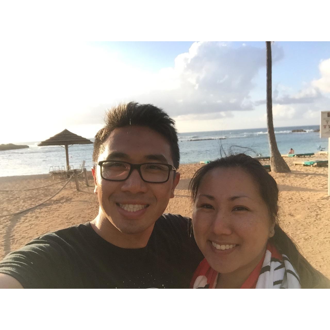 Our first Hawaii trip together!
