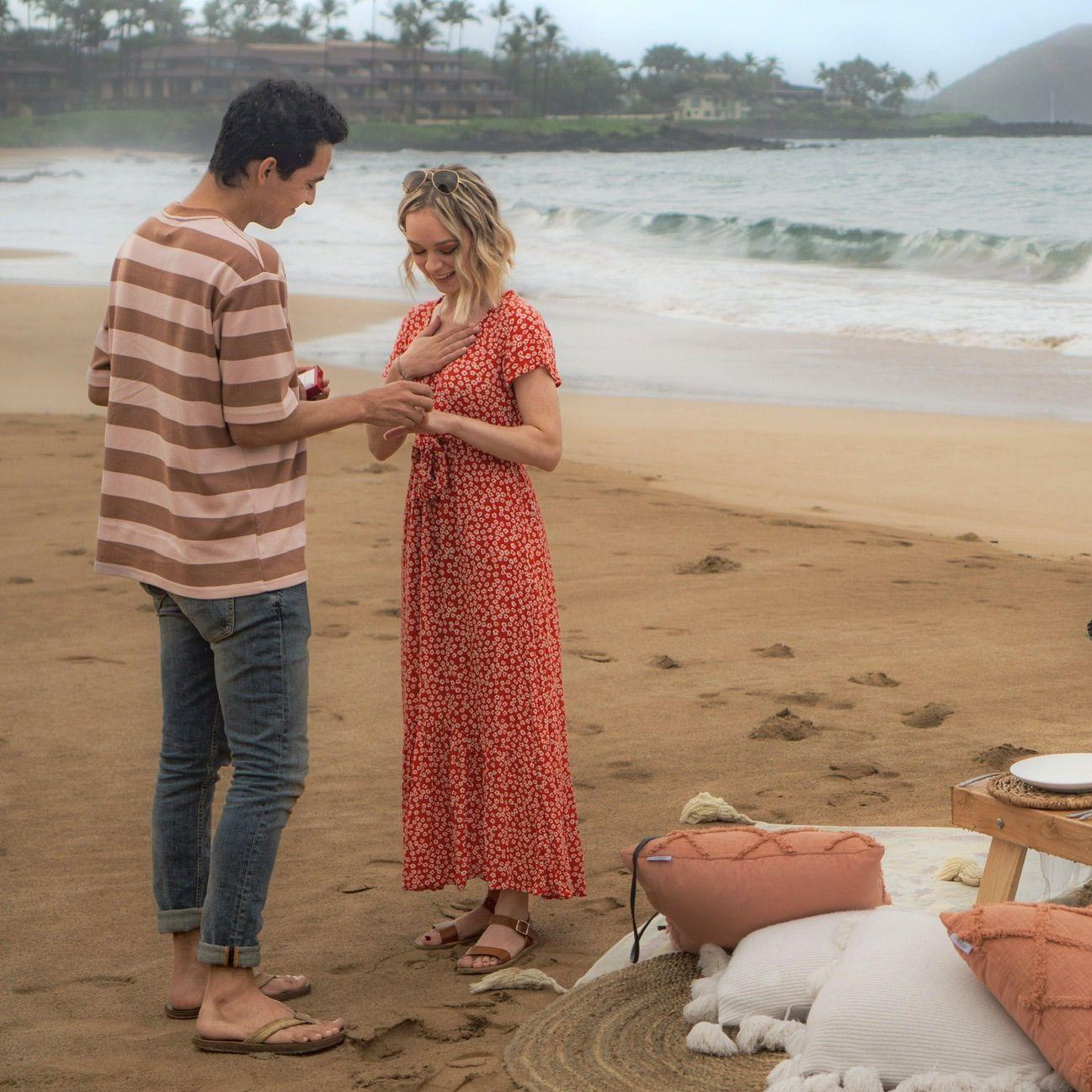 Derek's proposal to Nina :) - Maui, HI 2021