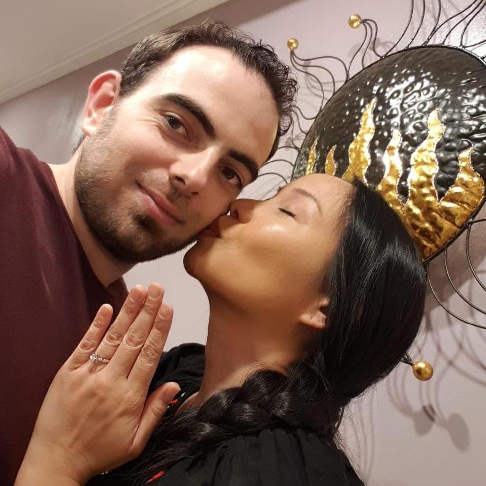 January 8, 2020 when she said "yes"