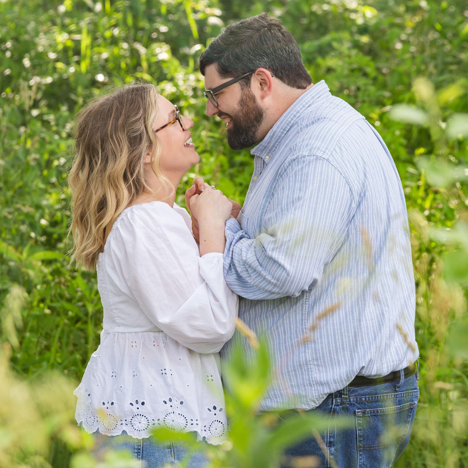 From our engagement photos - we haven't had the chance to use this one yet, so we added it to the gallery!!