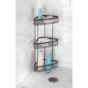 InterDesign York Lyra 3-Tier Shower Shelf