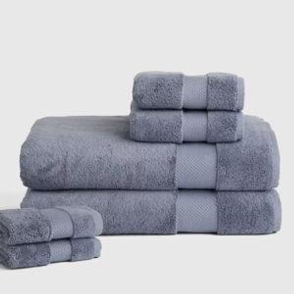 Turkish Ultra Luxe Plush Bath Sheet Bundle in Mineral
