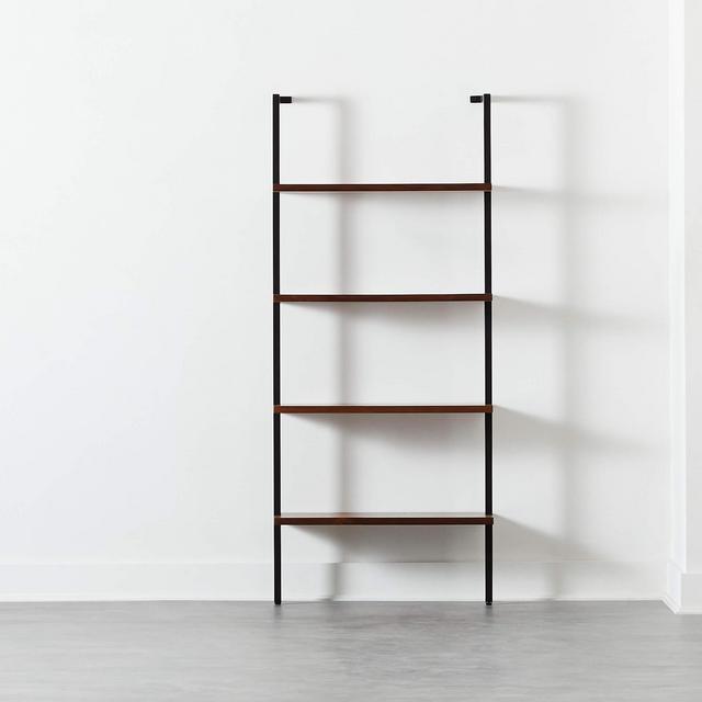 Helix 70" Walnut Bookcase