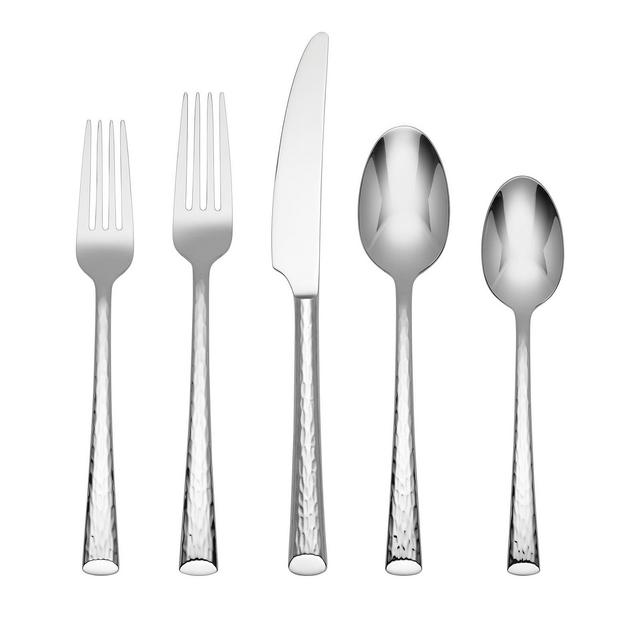 Hudson Park Collection Ingrid Hammered 42-Piece Flatware Set - 100% Exclusive