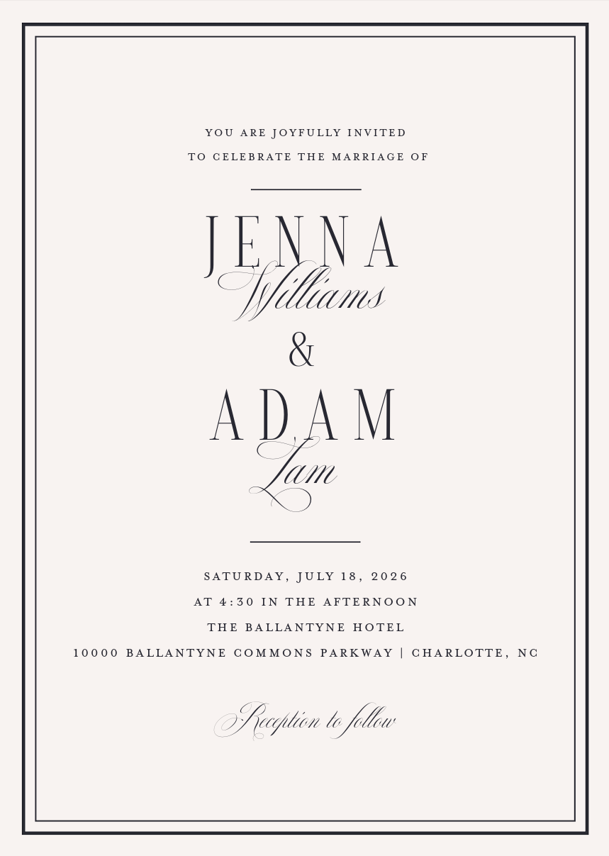 The Wedding Website of Jenna Williams and Adam Lam