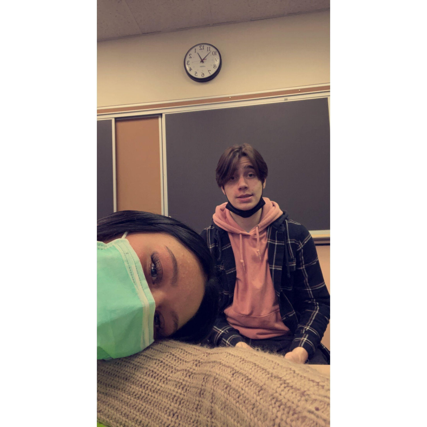 This is one of the very first pictures we ever took in government class!