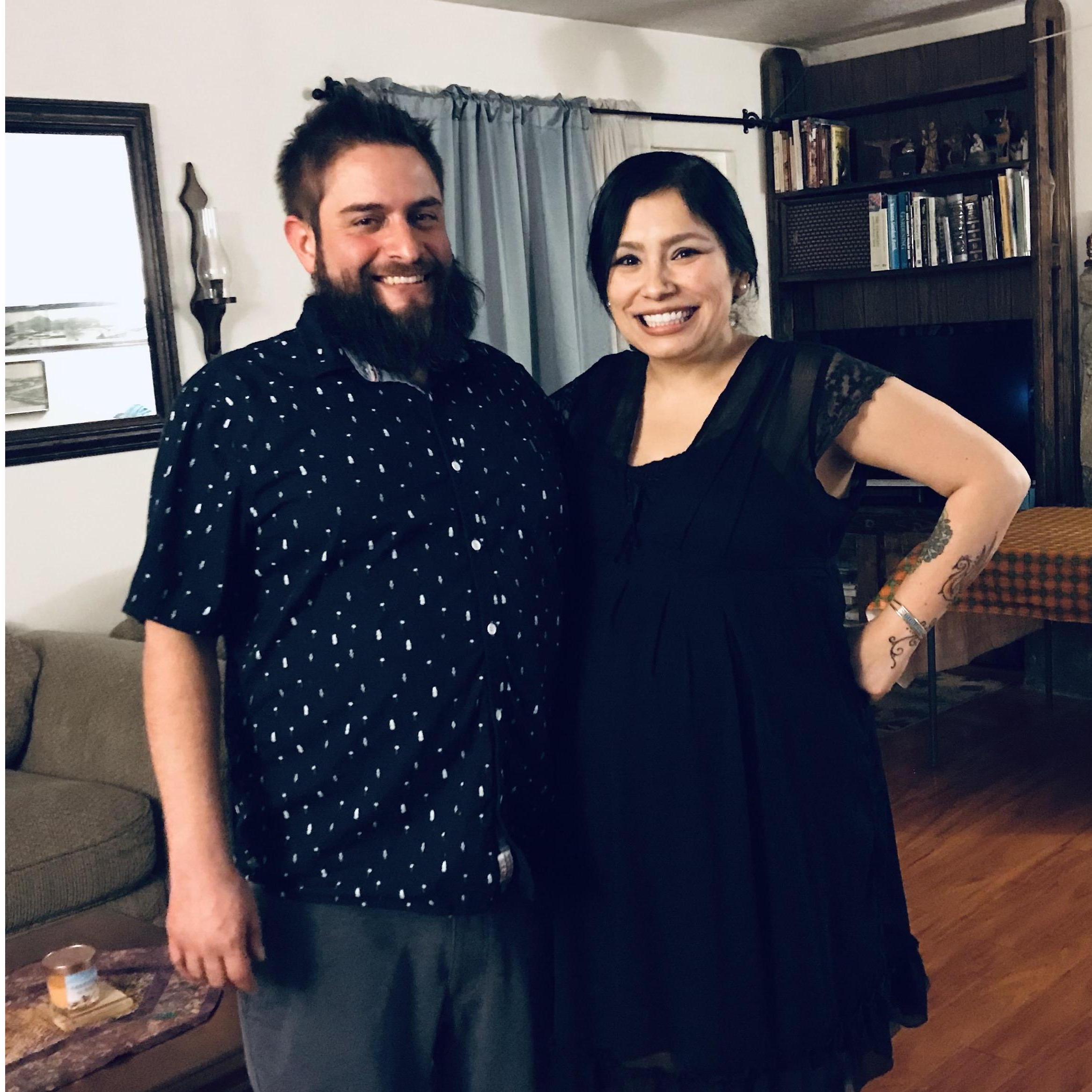 Our little "bun in the oven."