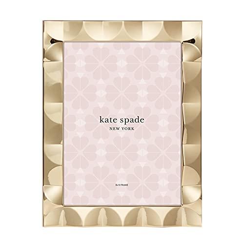 Kate Spade Gold South Street 8" X 10" Scallop Frame, 1.80 LB