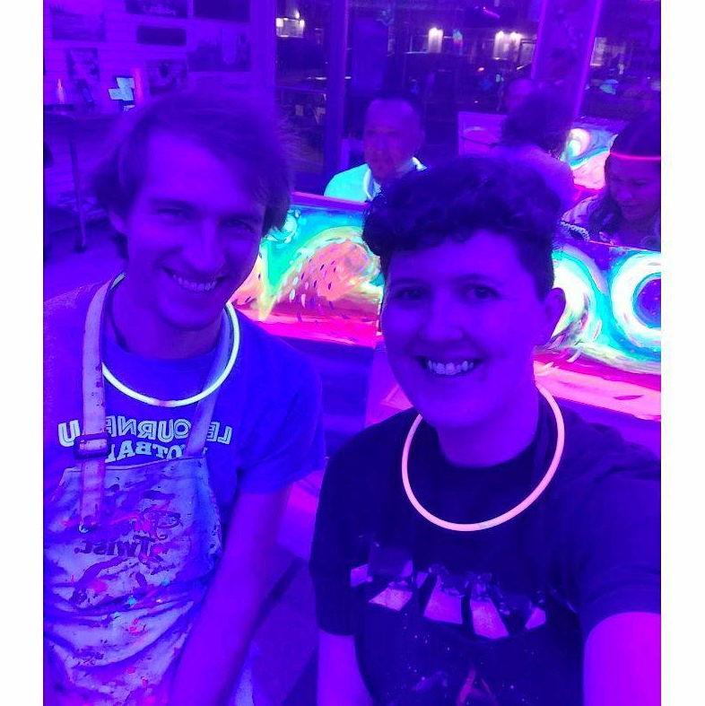 Sept. 2023 - Neon paint date night