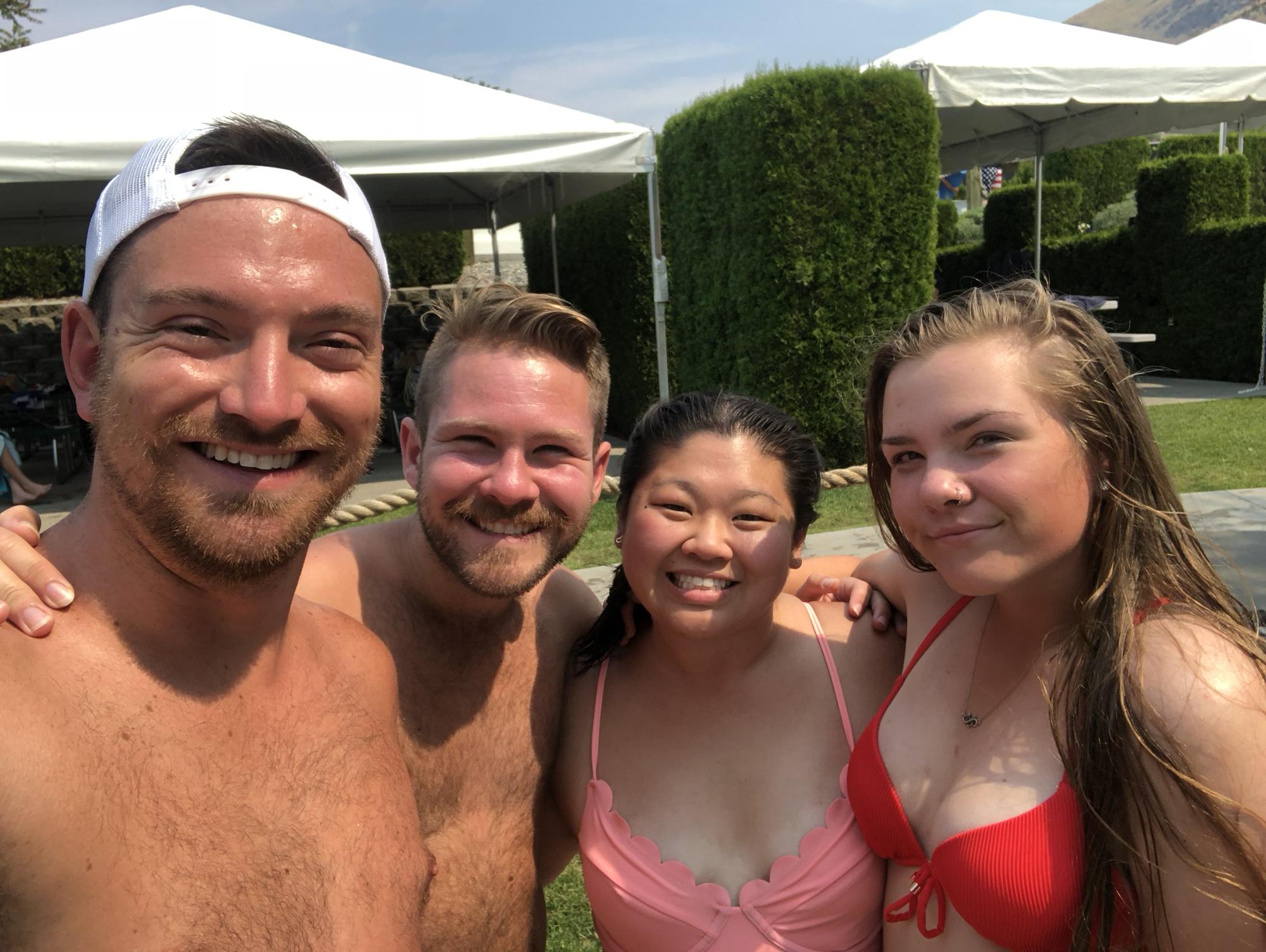 Chelan shenanigans with these peeps!