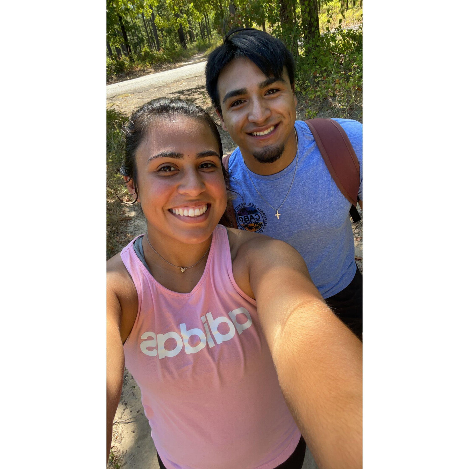 Our first hike.