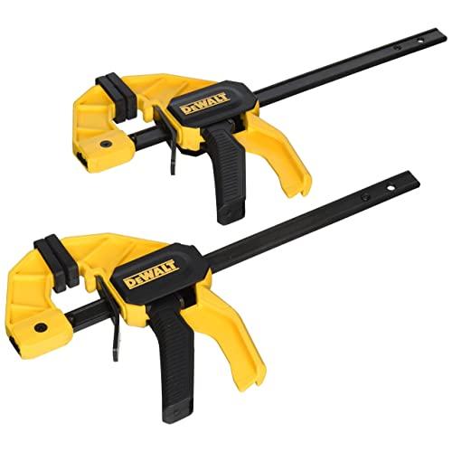 DEWALT DWHT83149 Medium Trigger Clamp with 6 inch Bar, 2pk