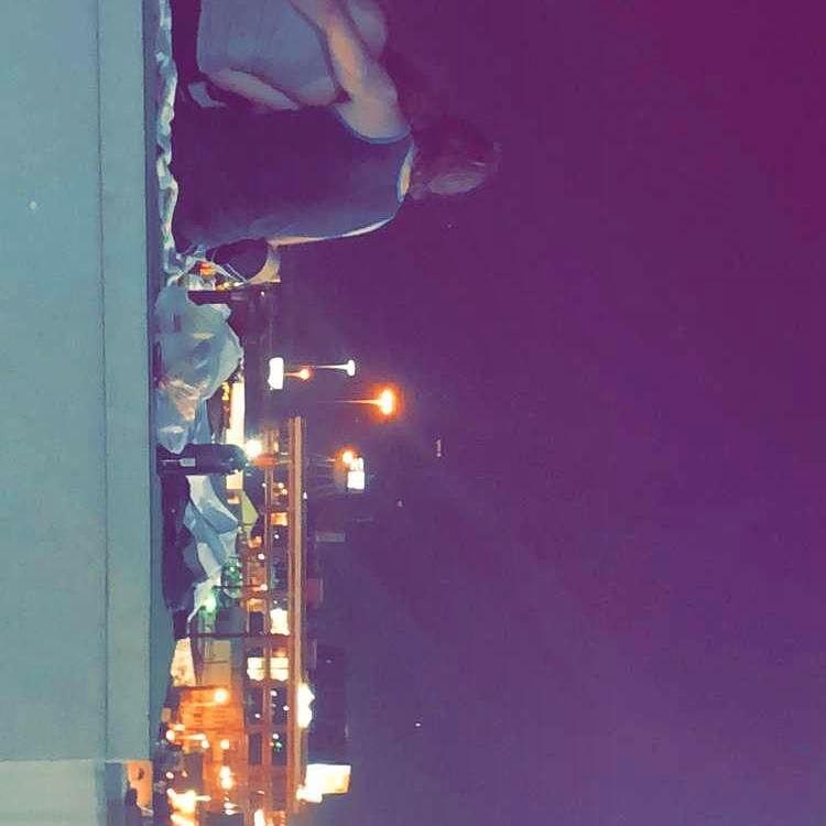 A little spot on the roof of Bryce's old apartment complex where we would sit and talk about the future :)