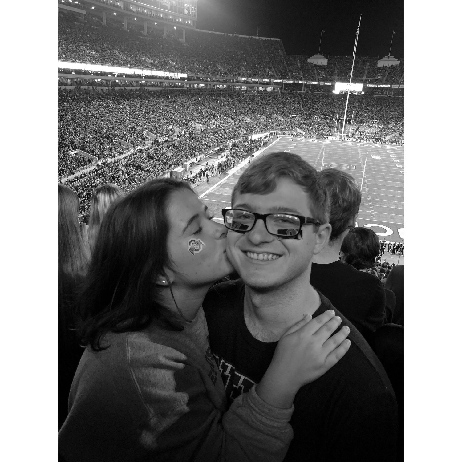 First Osu football game together