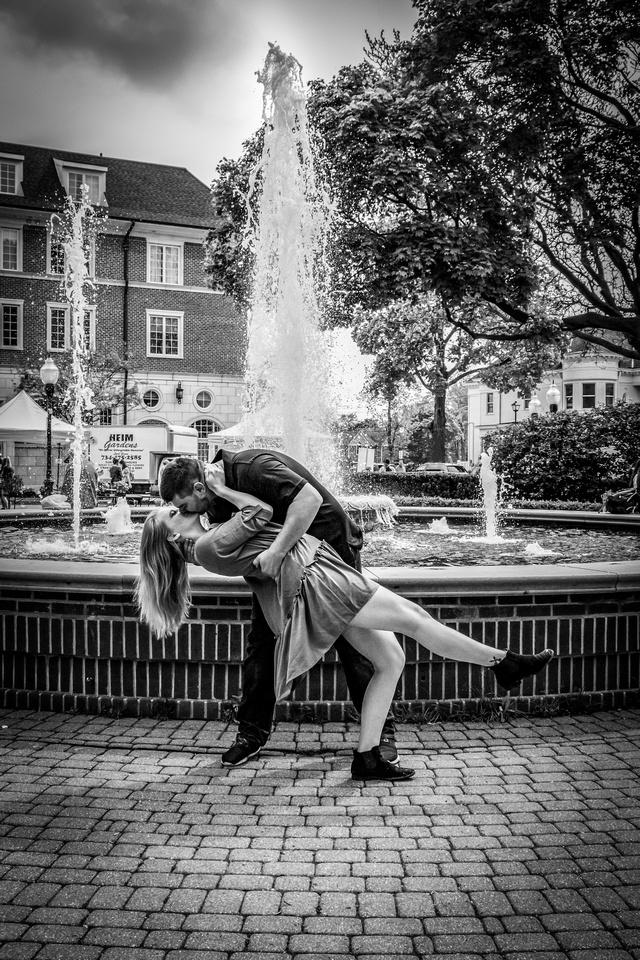 Dip + fountain = magic 🪄 😍