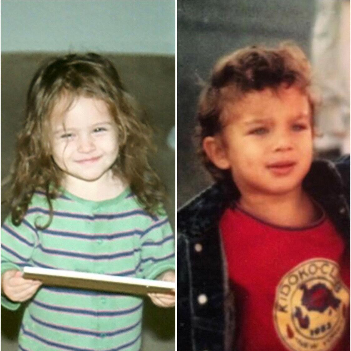 Just a couple of curly kids