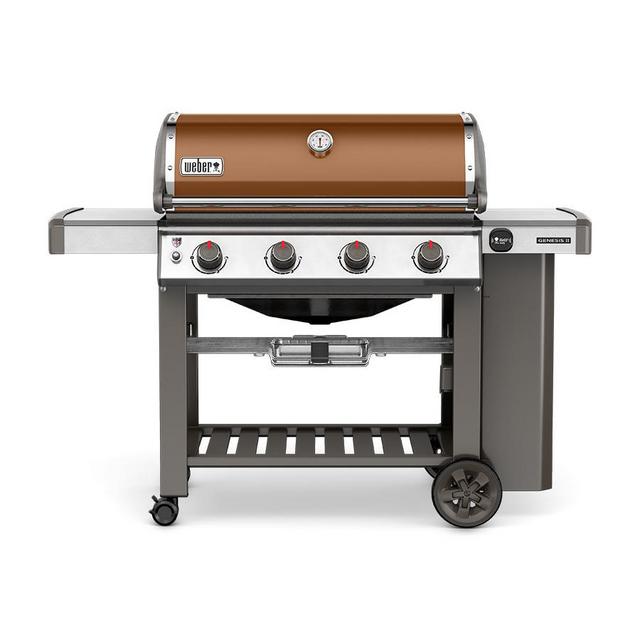 Weber Genesis II E-410 Copper 4-Burner Liquid Propane Gas Grill