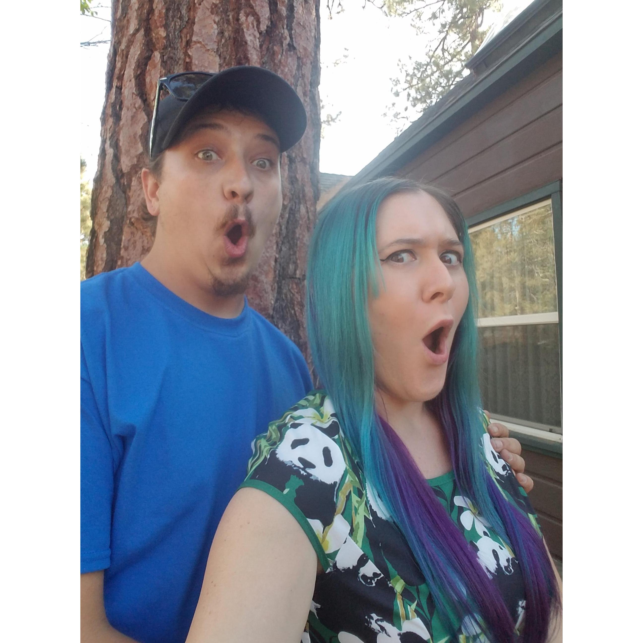 Shooting on location in Big Bear, CA for our web series - September 28, 2018