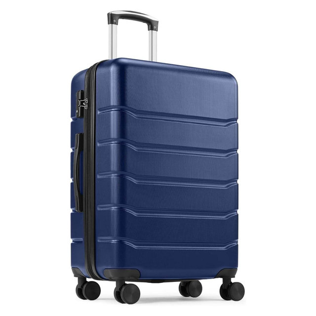 MyDepot Luggage Suitcase 3 Piece Set, Blue