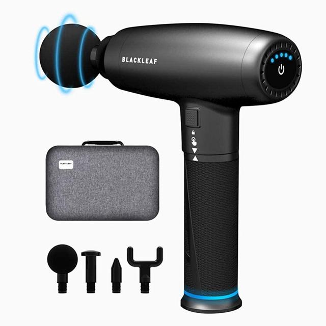 Massage Gun, Deep Tissue Percussion Muscle Massage Gun for Therapy and Relaxation, Powerful Quiet Cordless Handheld Muscle Massager Gun for Athletes Relieving Pain, Soreness and Stiffness(Black)